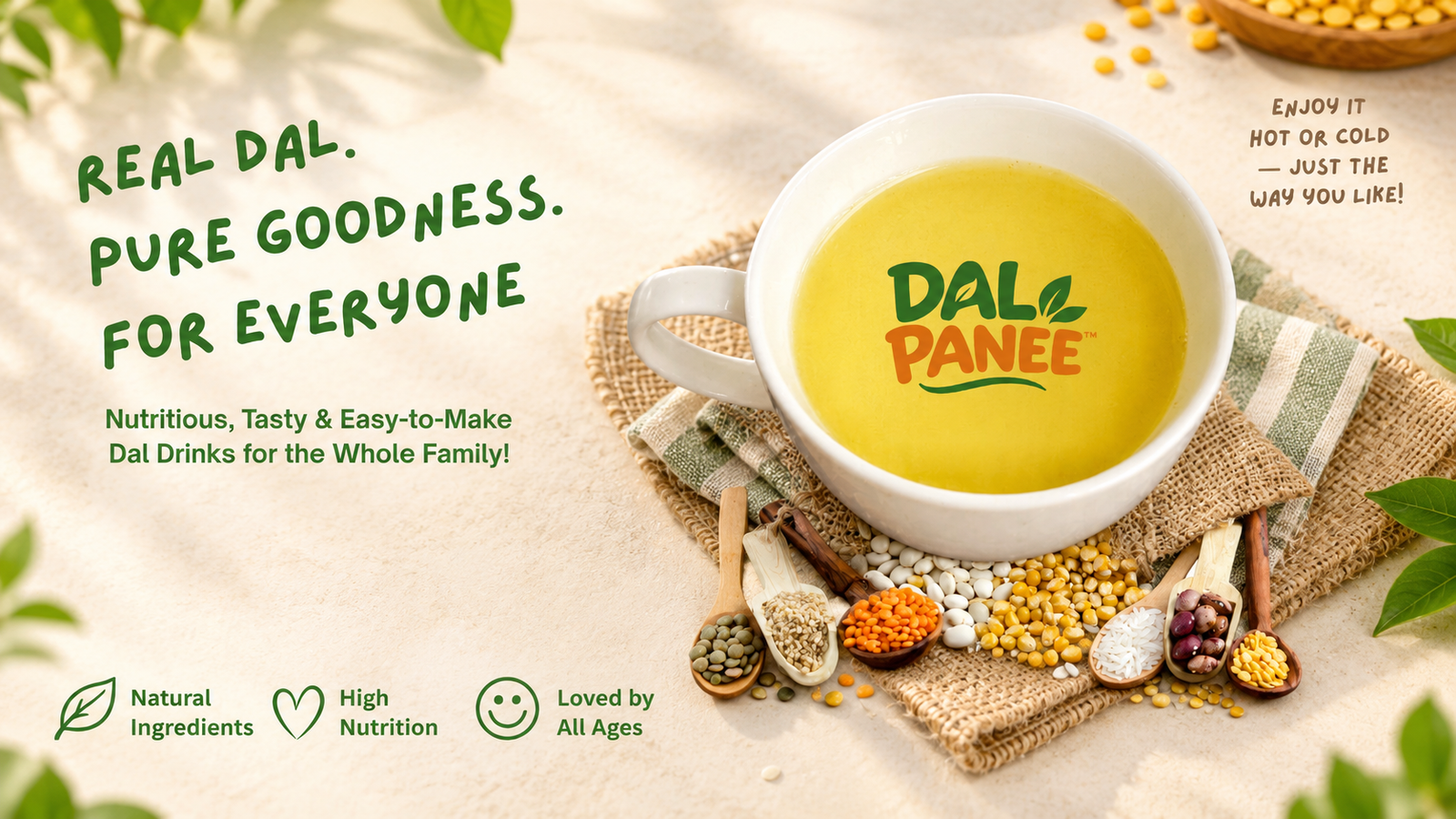 DALPANEE food brand exploring the use of familiar Indian ingredients